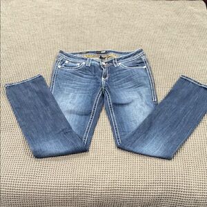 a.n.a Blue Straight Leg Jeans Classic Denim